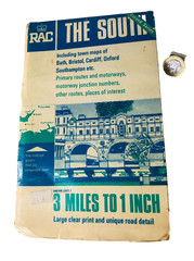 The South Town Map RAC Tourist Collectable Vintage ra
