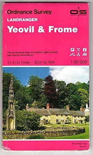 Landranger Maps: Yeovil and Frome Sheet … by Ordnance Survey Sheet map, folded
