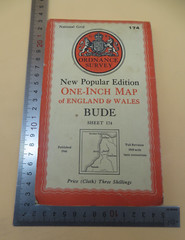 Ordnance Survey Map Of England And Wales Bude Sheet 174 1946