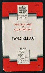 Ordnance Survey One-Inch Map, Sheet 116: Dolgellau (1967).
