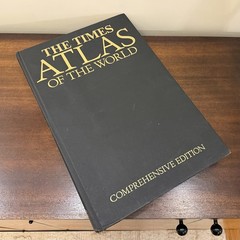 Vintage The Times Atlas of the World Comprehensive Edition Book 1983