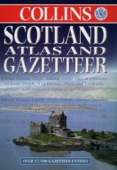 Scotland Atlas and Gazetteer by England) Collins Hardback Book The Fast Free