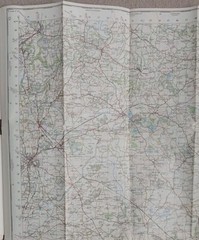 Ordnance Survey One-Inch Map, Sheet 118: Shrewsbury (1965).