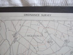 Ordnance Survey (OS) 1:10 000 Original Sheet Map, WARWICKSHIRE SP 47 SW, 1990