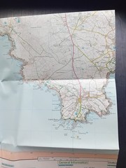 1996 OS Explorer Map 103 The Lizard & 1989 Book “About Land’s End” Wendy Lewis