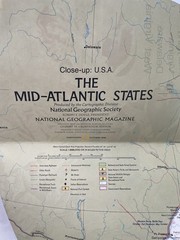 Vintage National Geographic Close Up USA The Mid-Atlantic States October 1976