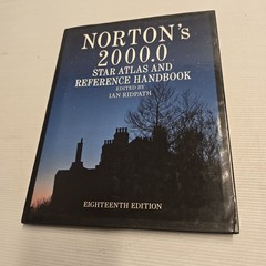 Norton’s 2000.0 Star Atlas & Reference Handbook 18th Ed Ian Ridpath Hardcover