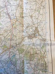 2008 Ordnance Survey Explorer Map 146 Dorking , Box Hill & Reigate (inc Caterham