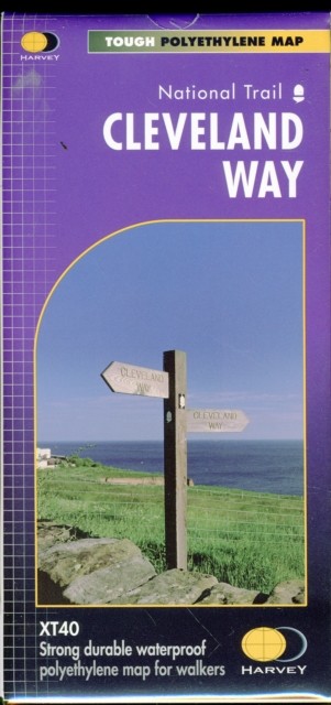 Cleveland Way by Harvey Map Services Ltd. (Sheet map, folded)