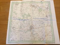 1988 Ordnance Survey Pathfinder Map 1076 TL 82 Coggeshall And Earls Colne
