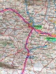 Europe Map Germany Netherlands Ordnance Survey Official MOD Army Map