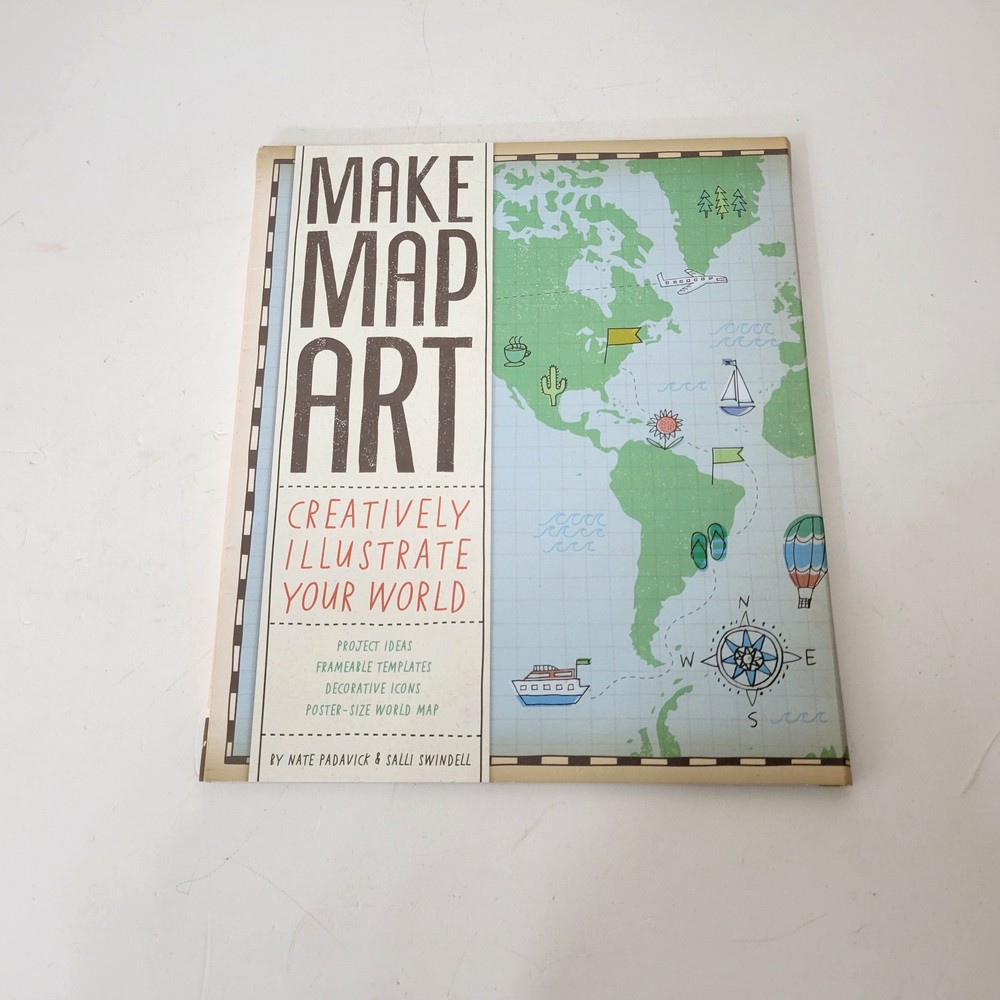 Make Map Art by Nate Padavick and Salli Swindell