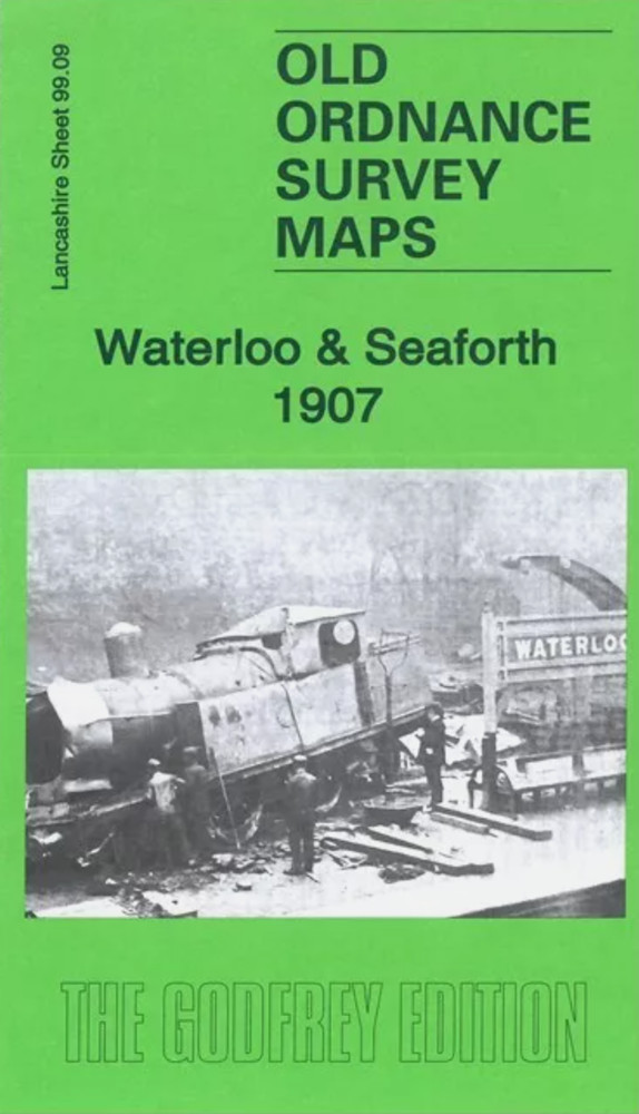 MAP OF Waterloo & Seaforth 1907 Lancashire Sheet 99.09a by Kay Parrott NEW
