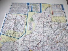 EXXON Texas United States Road Map Dallas Houston Austin Galveston 1977 Beaumont
