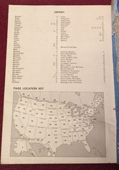 VTG 1988 GLOVE COMPARTMENT BOOKLET ROAD ATLAS & Vacation Guide – Readers Digest