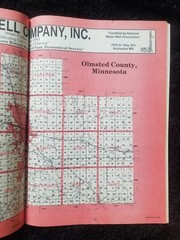 Olmsted County MN Land Atlas & Plat Directory Books year 1995 Plus 2005 Lot of 2