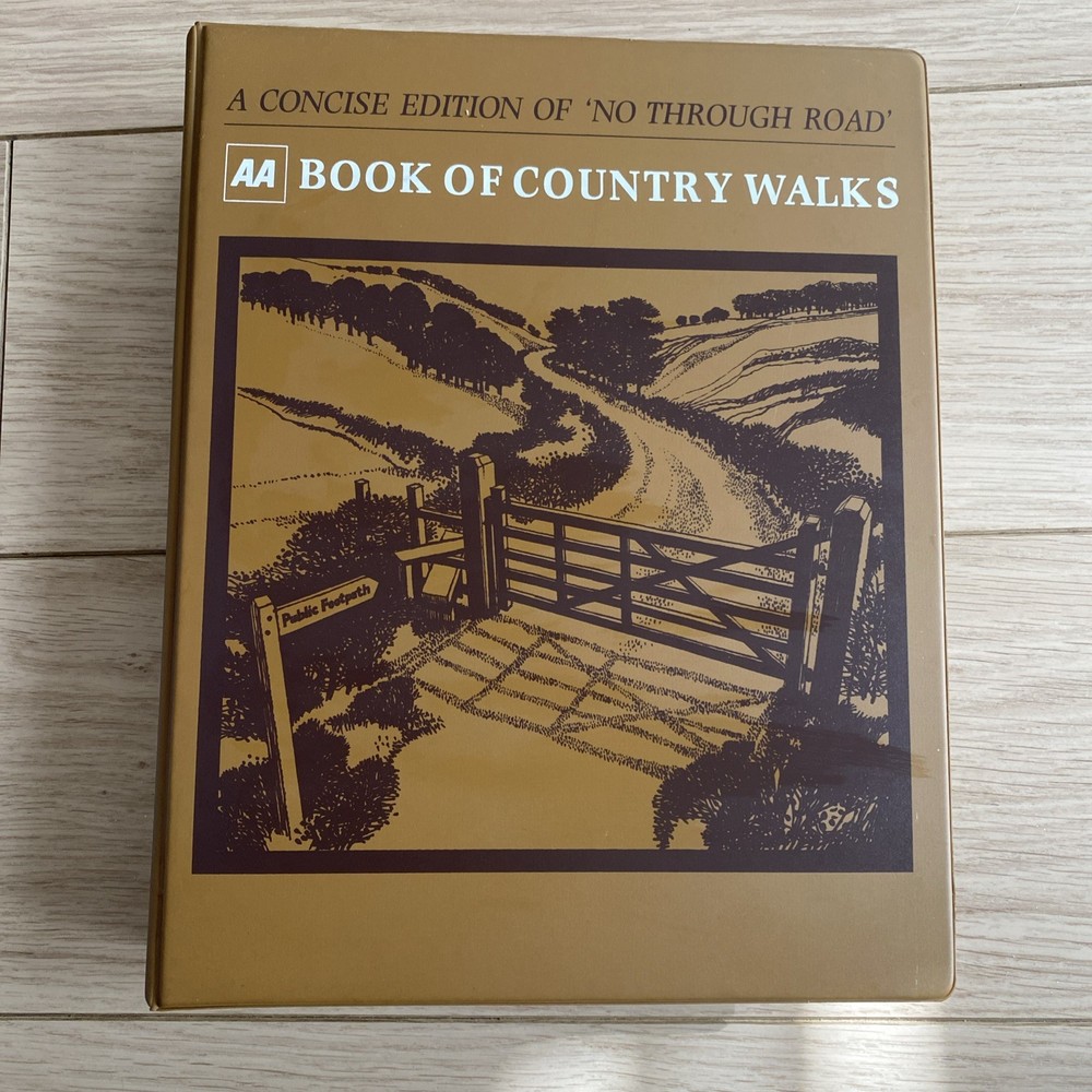 A Concise Edition Of ‘No Through Road’ AA Book Of Country Walks