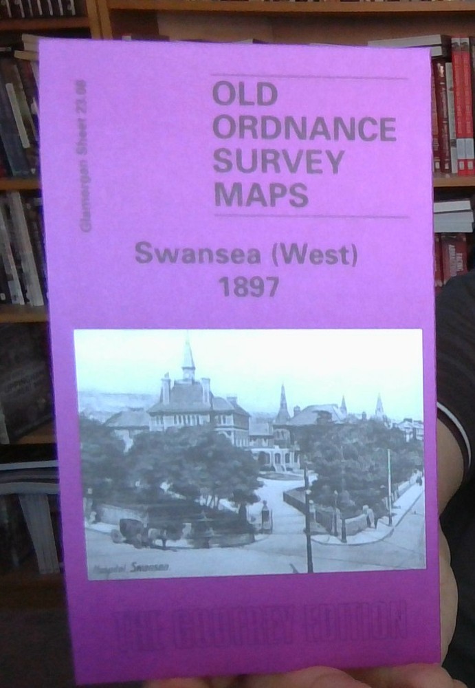 MAP OF SWANSEA (WEST) 1897 GLAMORGAN SHEET 23.08 BY Steph Mastoris NEW