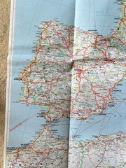 Europe World Region Map Hema Paper Immaculate Clean Barely Opened Free Post UK