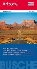 Arizona 1 : 825 000. Straßenkarte: Town Index. Local Maps Phoenix,… by Arizona