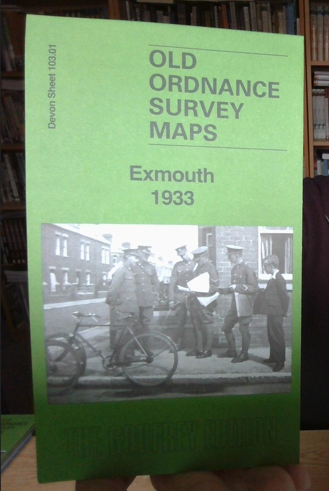 MAP OF EXMOUTH 1933 DEVON SHEET 103.01 NEW 9781787219571