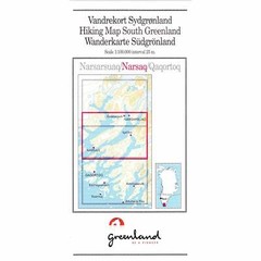 Narsaq: South Greenland Hiking Map No. 02 (1:100 000)