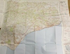 12 x Ordnance Survey Maps Outdoor Leisure, Landranger, First, Routemaster