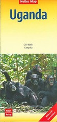UGANDA ROAD MAP NELLES 1:700K 2017*** (ENGLISH, FRENCH AND **BRAND NEW**
