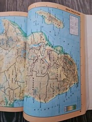 The St Michael Oxford Atlas 1982 Paperback Map Book
