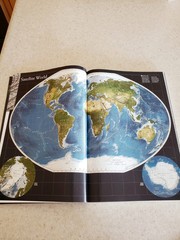 National Geographic Atlas of the World 8th Ed Coffee Table Book Coffee Shop Bar