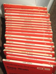 OS Ordnance Survey 1″ One Inch Red maps – assorted editions 1962-1971 – vgc