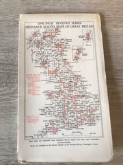 Vintage Ordnance Survey One Inch Map Sheet 118 Shrewsbury