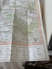 Explorer 145 Guildford & Farnham Godalming Farnborough Map 1998 Ordnance Survey
