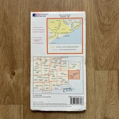 Ordnance Survey Explorer 1:25,000 Sheet 138 Dover, Folkestone & Hythe 1998