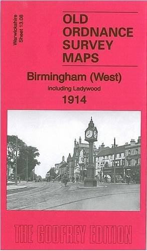 Birmingham (West) 1914: Warwickshire Sheet… by Godfrey, Alan Sheet map, folded