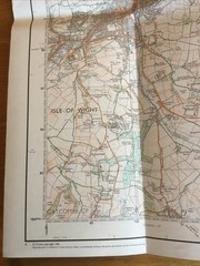 1983 Ordnance Survey Pathfinder Map SZ 58/68 & Part SZ48 Newport (Isle Of Wight)