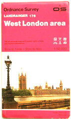 Ordnance Survey West London Area – 1:50,000 Landranger Sheet 176