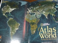 NATIONAL GEOGRAPHIC ATLAS OF THE WORLD 8TH EDITION HC SLIPCASE