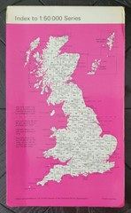 Vintage 1976 Ordnance Survey Sheet Map No.150 – Worcester & The Malverns