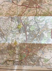 2007 Ordnance Survey Explorer Map 147 Sevenoaks And Tonbridge (incl Westerham )