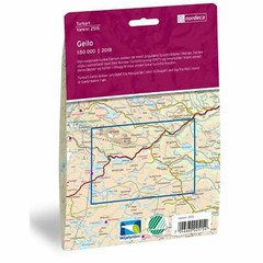 Geilo – Nordeca Turkart Norway walking hiking map 2515
