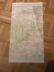 DORKING Pathfinder 1226 Ordnance Survey Map
