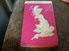 OS, Ordnance Survey Landranger map- no: 185, Winchester & Basingstoke