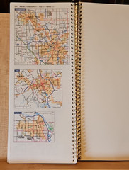 Rand McNally the road atlas Compact U.S. CA Mexico 2000 Spiralbound VG