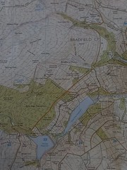 90s Ordnance Survey Map – UK, Peak District, Dark Peak, 1:25000, Fine Condition