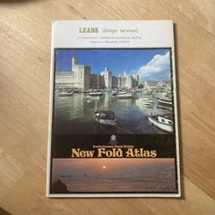 New Fold Touring Atlas – Bartholomew Great Britain 1980 Paperback