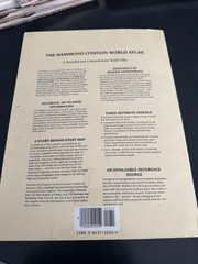 Hammond Citation World Atlas