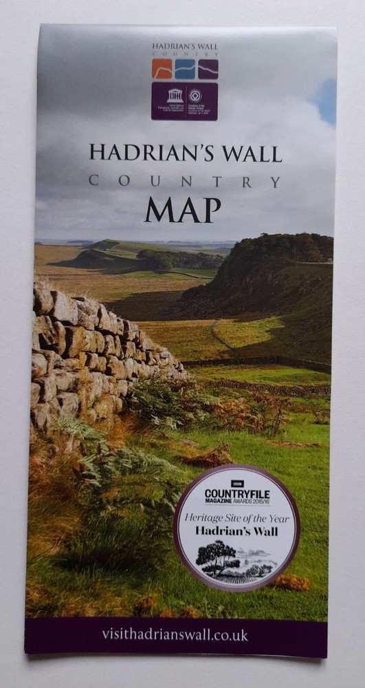 Hadrians Wall Country Map 2016 Hadrian’s