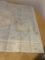Ordnance Survey One Inch Map 6 Seventh Series Orkney Islands Kirkwall 1959