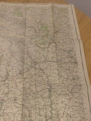 Ordnance Survey One Inch Map Sheet 187 Plymouth 1961 Seventh Series OS Map